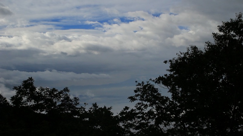 雲海展望台からの富士山