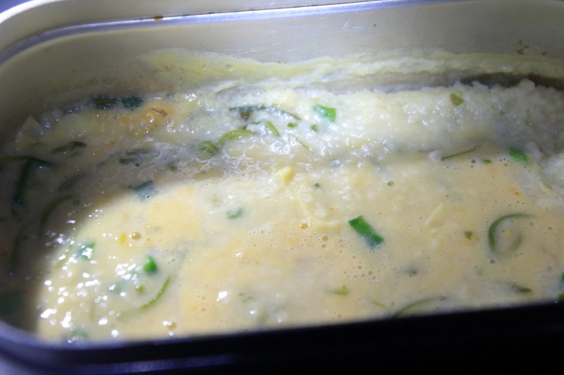 めかぶ卵スープ de クスクス