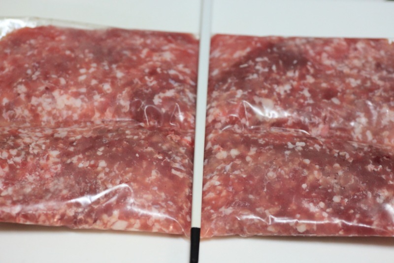 挽き肉の冷凍保存方法ちょいテク