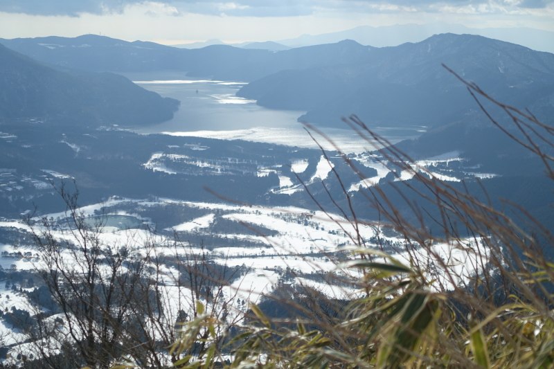1102_丸岳山頂からの芦ノ湖