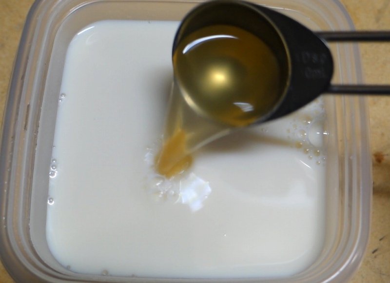 自家製豆乳ヨーグルト_工程3