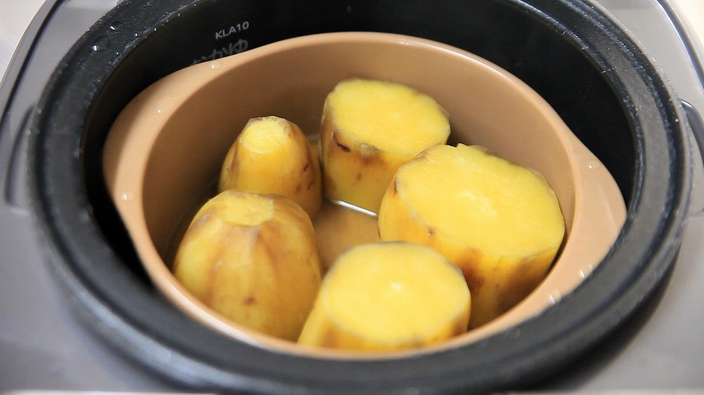 【蜜芋キャラメリゼ】極上の冷やし焼き芋の作り方4-7_炊飯終了