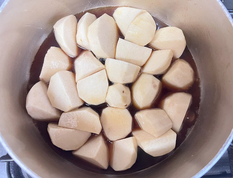 里芋の煮っころがしの作り方3_里芋